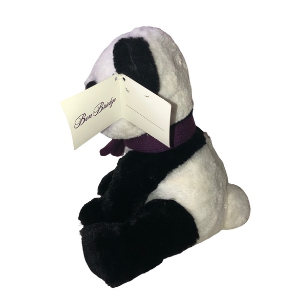 Ben Bridge Bear; NWT Teddy Bear Soft Plush w/Purple Scarf 10” Stuffed Animal - Picture 7 of 9